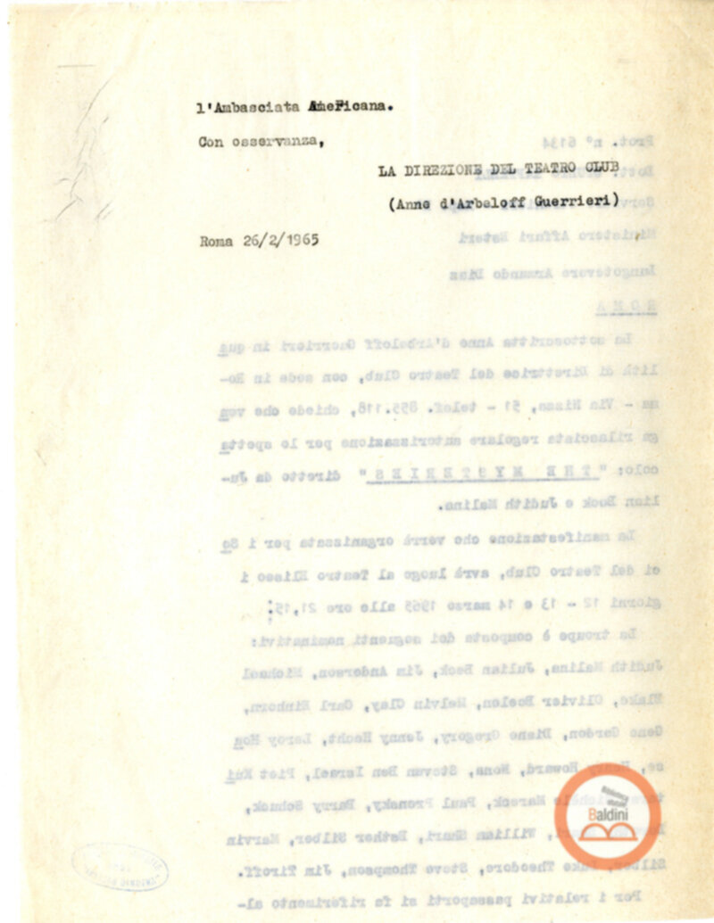 Mysteries - autorizzazione