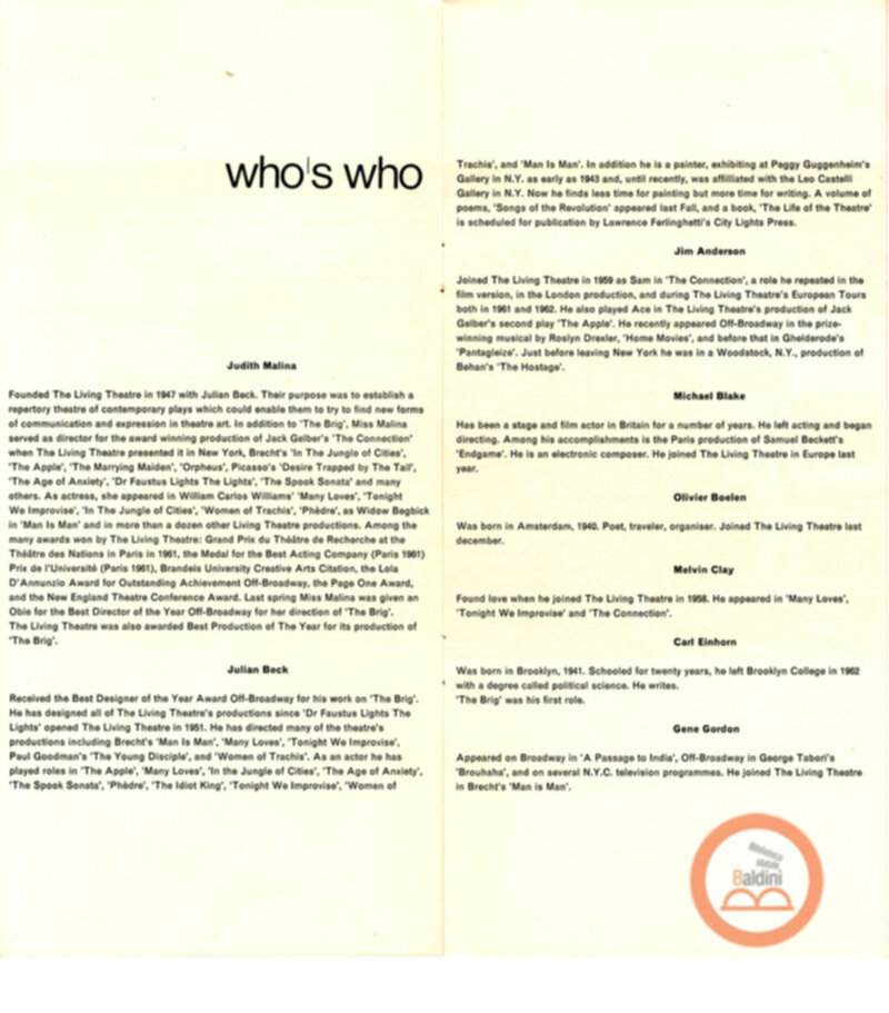 Mysteries - opuscolo