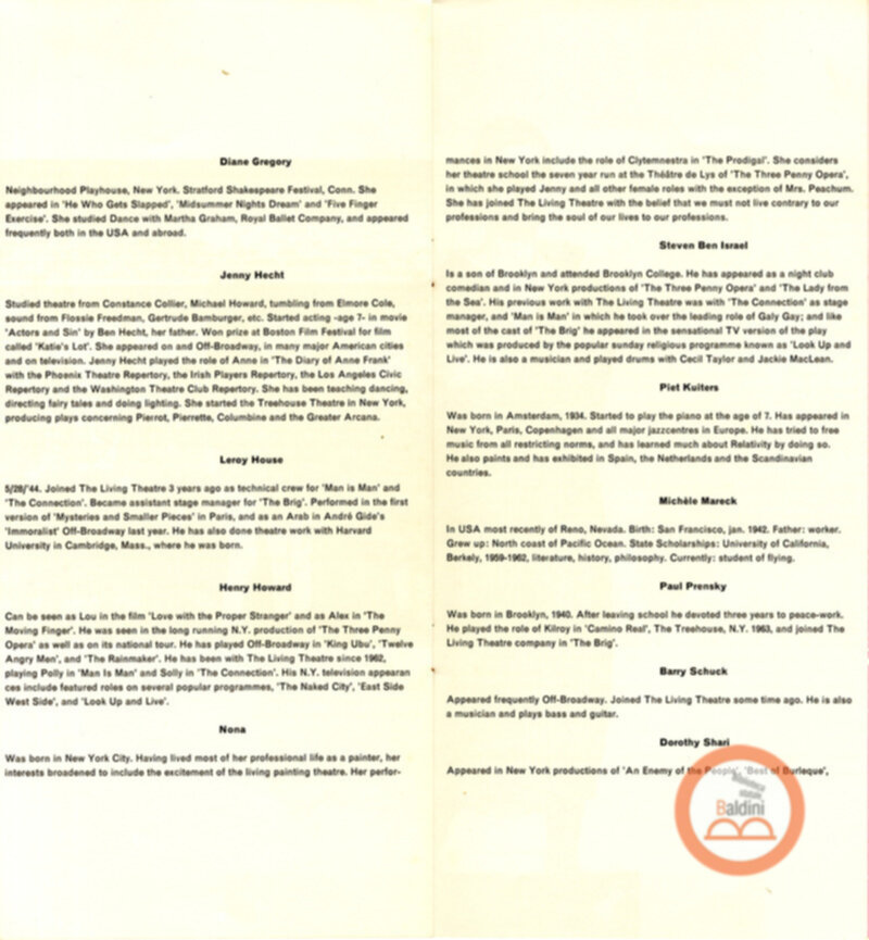 Mysteries - opuscolo