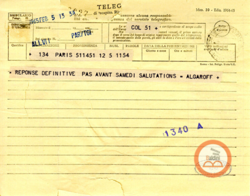 Collaborazioni con Compagnia del Balletto Kierdi Mosca/Compagnia dell'"Harkness Ballet