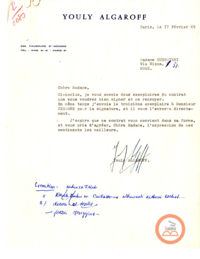 Collaborazioni con Compagnia del Balletto Kierdi Mosca/Compagnia dell'"Harkness Ballet