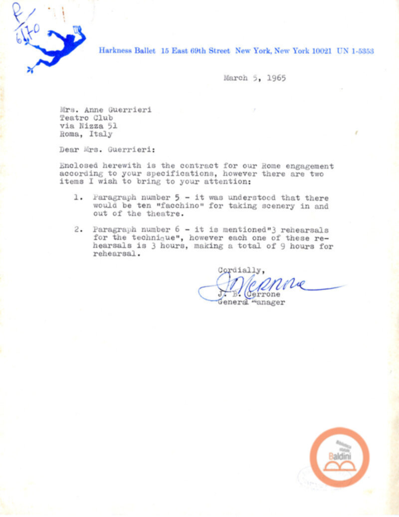 Mese del Teatro Americano J.B. Cerrone