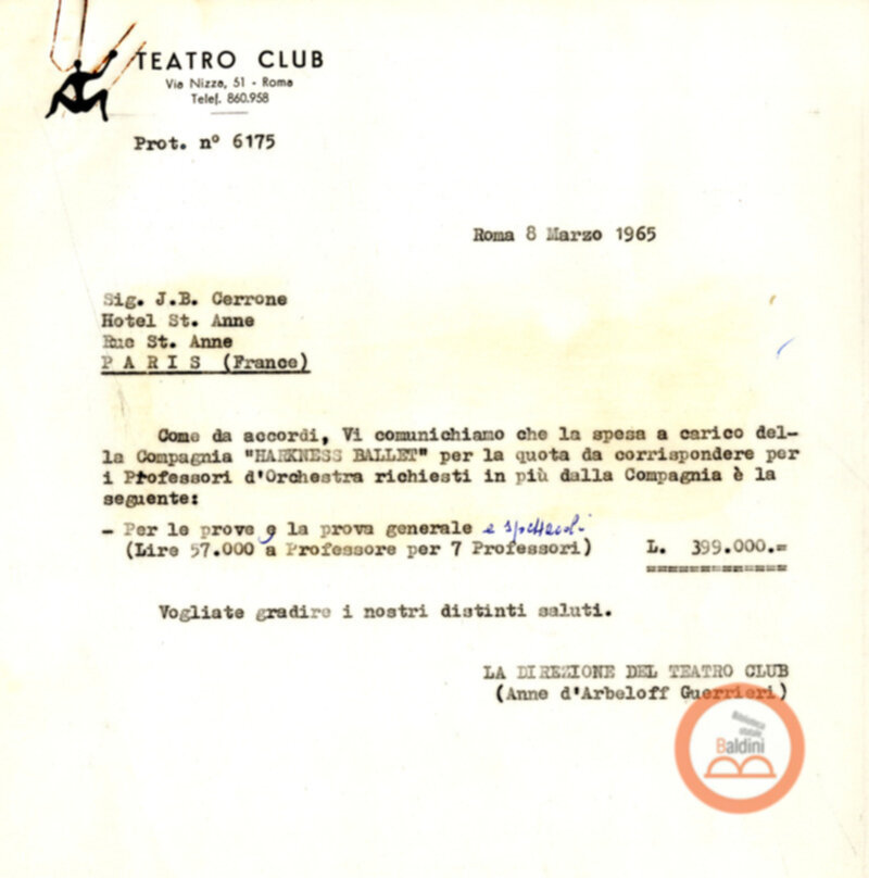 Mese del Teatro Americano J.B. Cerrone