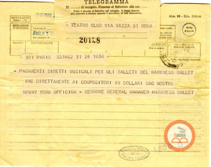 Mese del Teatro Americano J.B. Cerrone