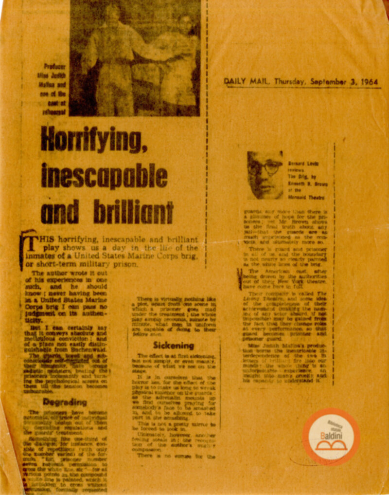 Rassegna stampa - Campagnia del Living Theatre