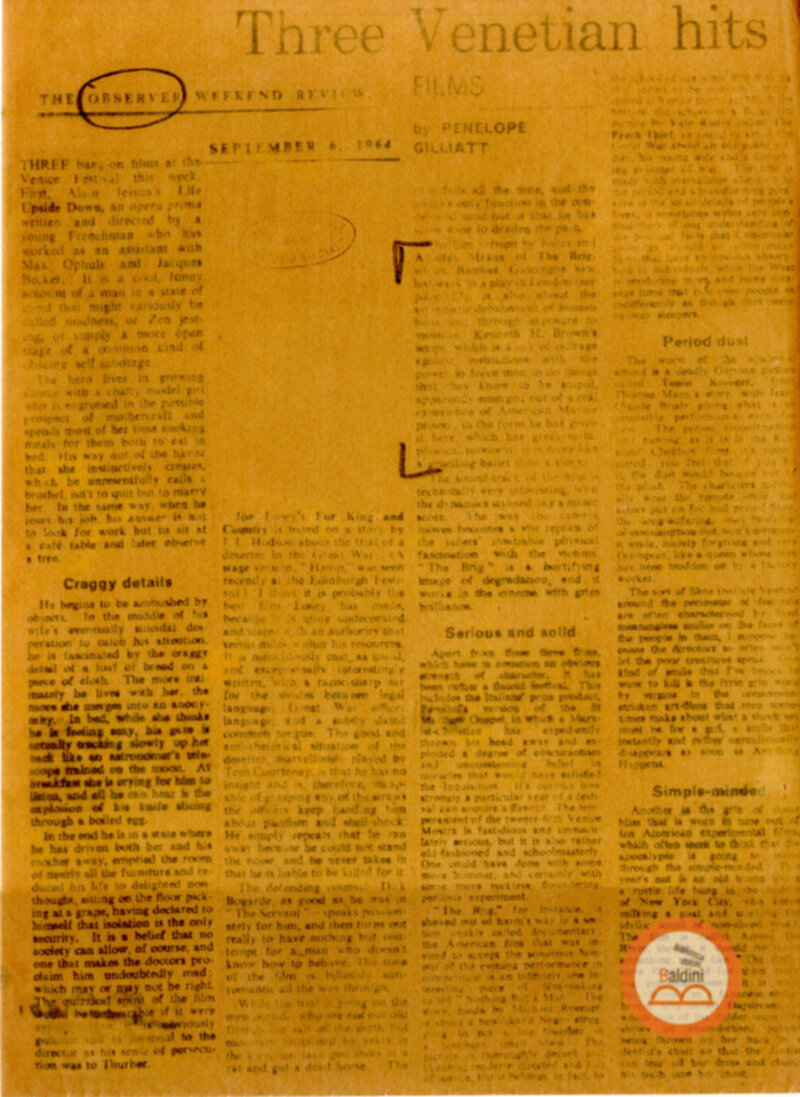 Rassegna stampa - Campagnia del Living Theatre