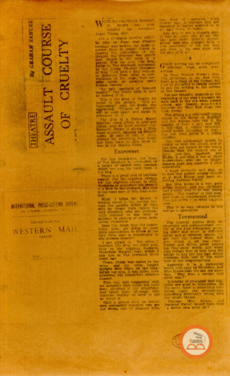 Rassegna stampa - Campagnia del Living Theatre