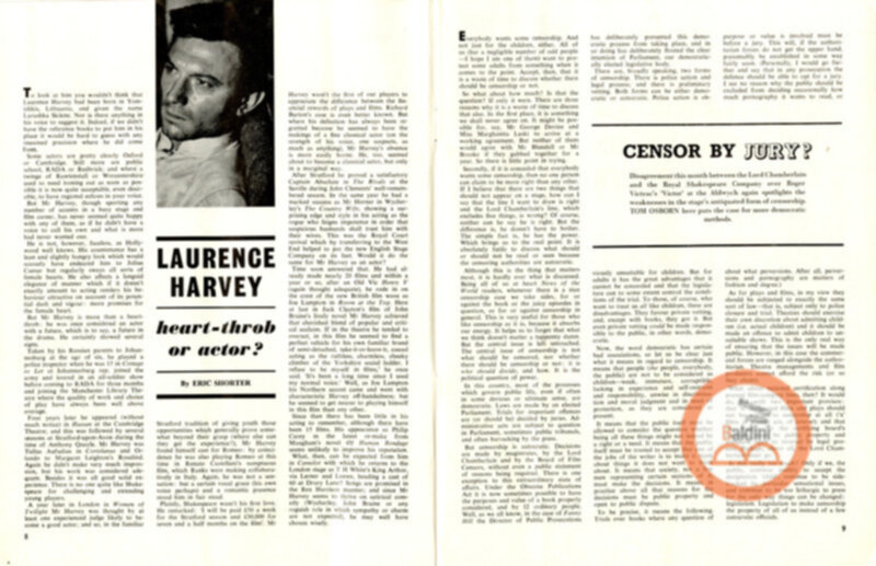 Plays and players - 3 settembre 1964.