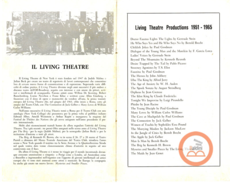 The Brig - programma