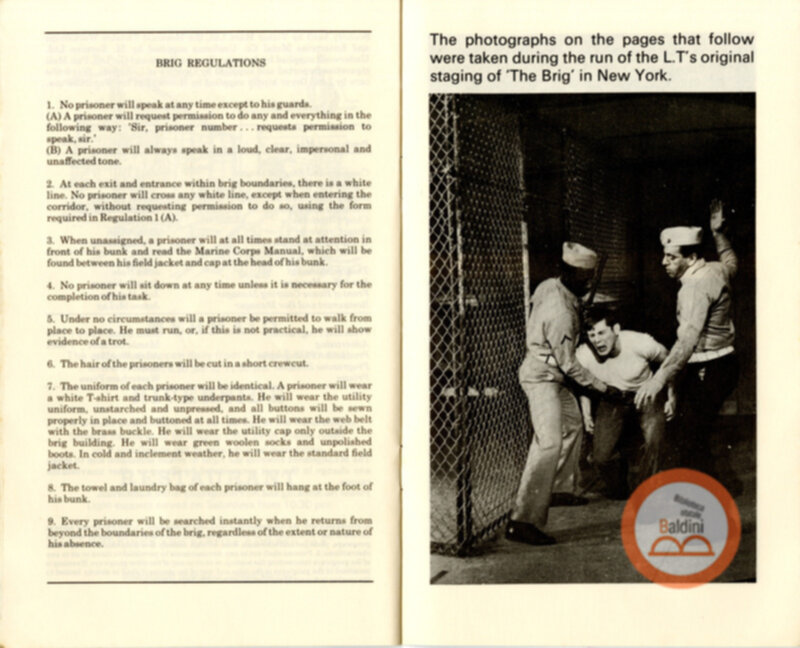 The Brig - programma