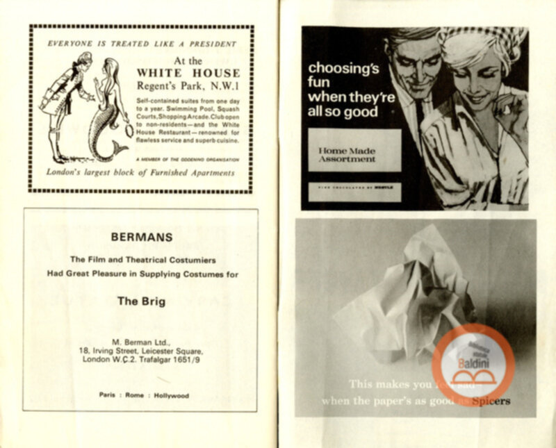 The Brig - programma