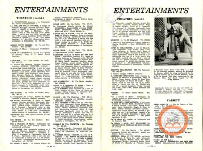 This week (26 mar-1 apr 1965)