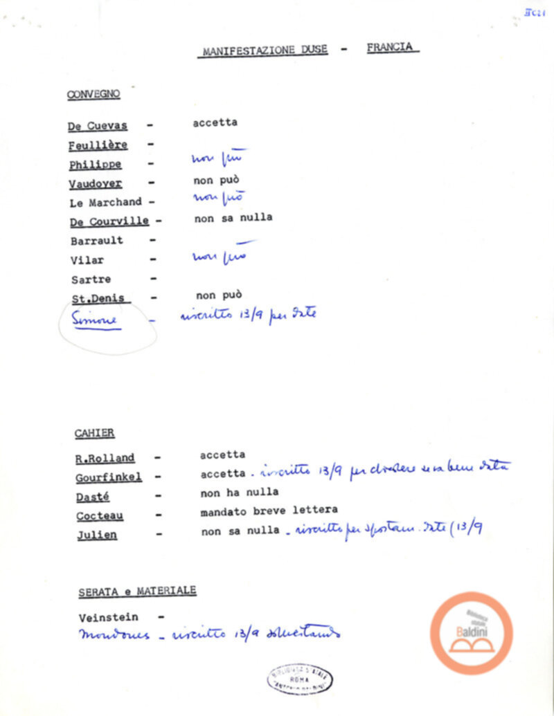 Convegno internazionale di studi L'eredità di Eleonora Duse