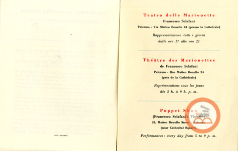 The sicilian marionette theatre