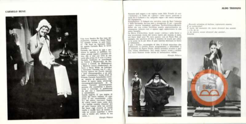 Vent'anni di ricerche teatrali in Italia (1960-1980)