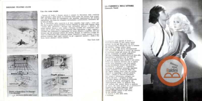 Vent'anni di ricerche teatrali in Italia (1960-1980)