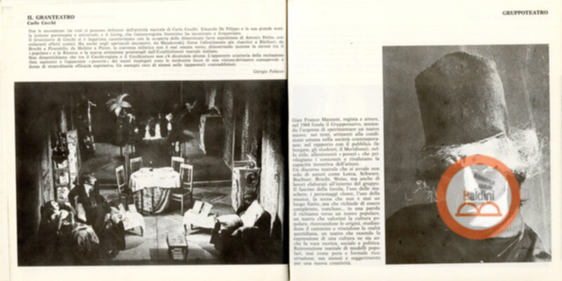 Vent'anni di ricerche teatrali in Italia (1960-1980)