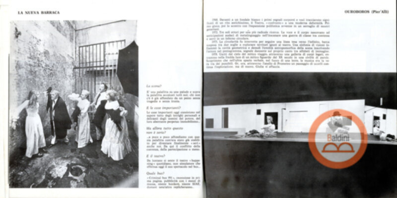 Vent'anni di ricerche teatrali in Italia (1960-1980)