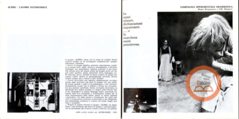 Vent'anni di ricerche teatrali in Italia (1960-1980)