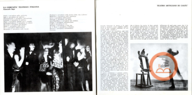 Vent'anni di ricerche teatrali in Italia (1960-1980)