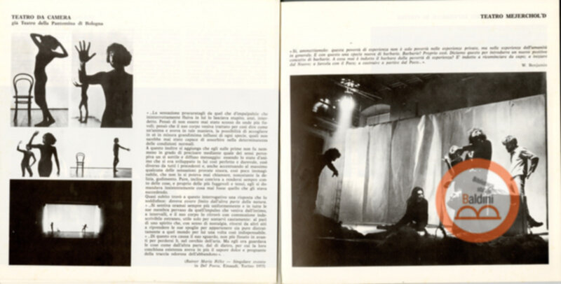 Vent'anni di ricerche teatrali in Italia (1960-1980)