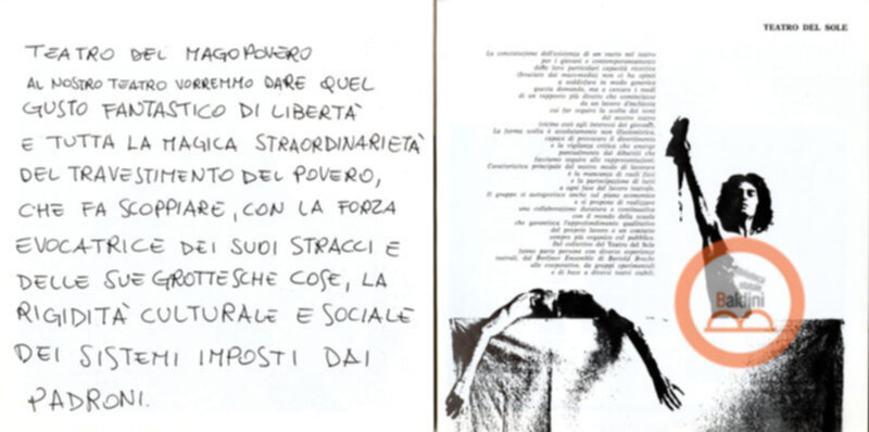 Vent'anni di ricerche teatrali in Italia (1960-1980)