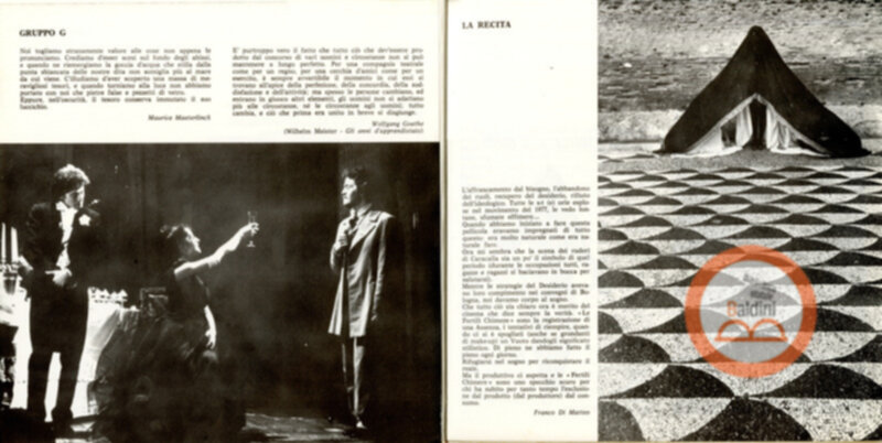 Vent'anni di ricerche teatrali in Italia (1960-1980)