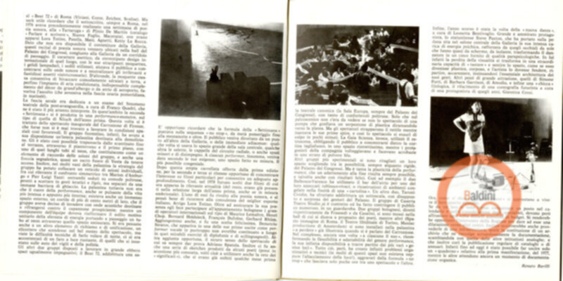 Vent'anni di ricerche teatrali in Italia (1960-1980)