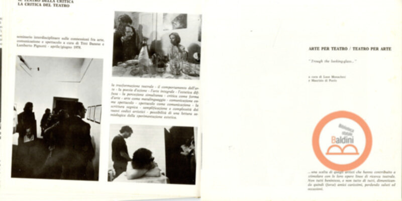 Vent'anni di ricerche teatrali in Italia (1960-1980)