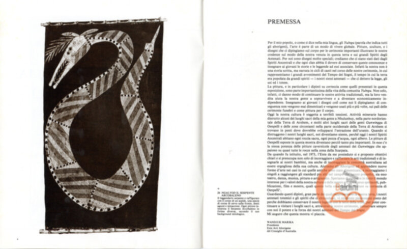 Pitture su cortreccia di oenpelli