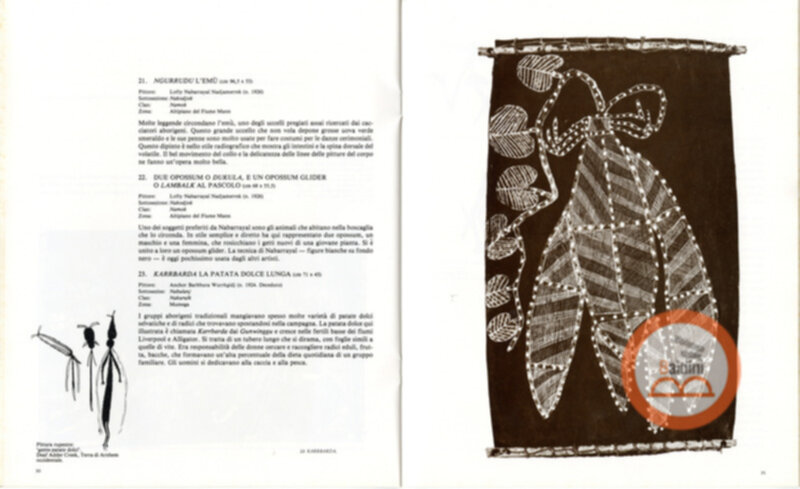 Pitture su cortreccia di oenpelli