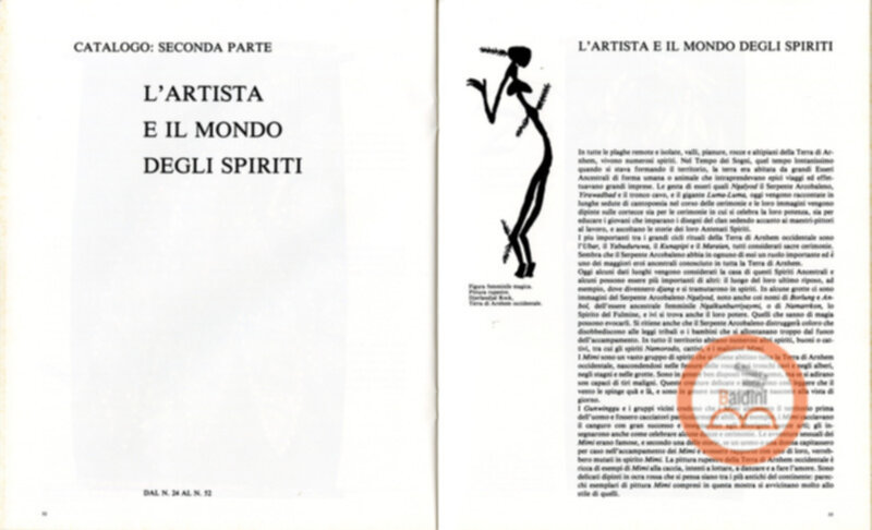 Pitture su cortreccia di oenpelli