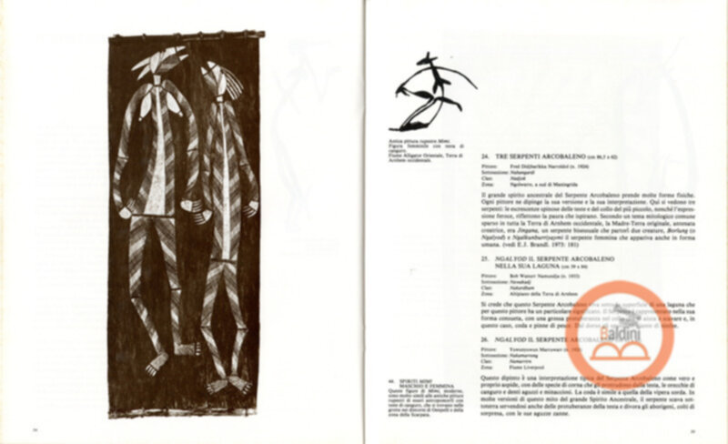 Pitture su cortreccia di oenpelli