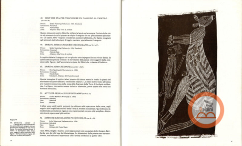 Pitture su cortreccia di oenpelli