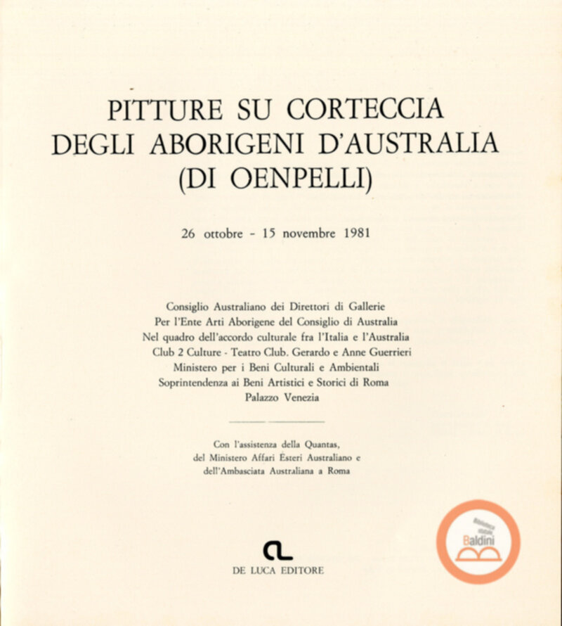 Pitture su corteccia