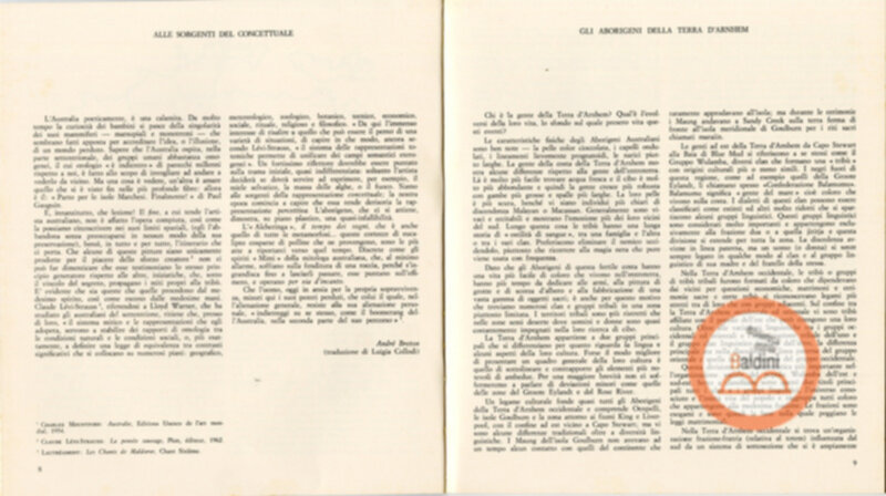 Pitture su corteccia