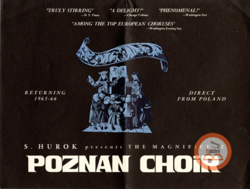 Tteatro polacco Poznan choir