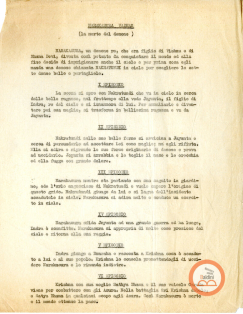 Danza indiana del katakali