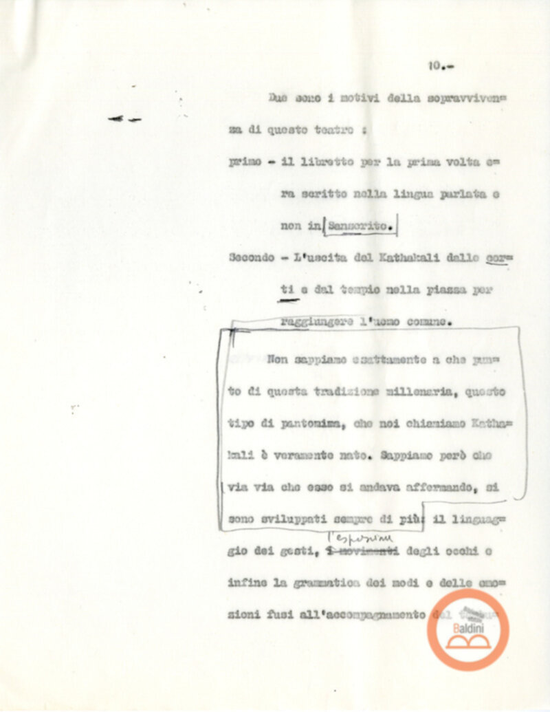 Danza indiana del katakali