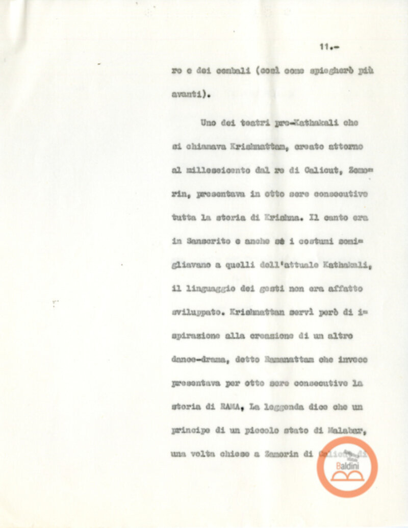 Danza indiana del katakali