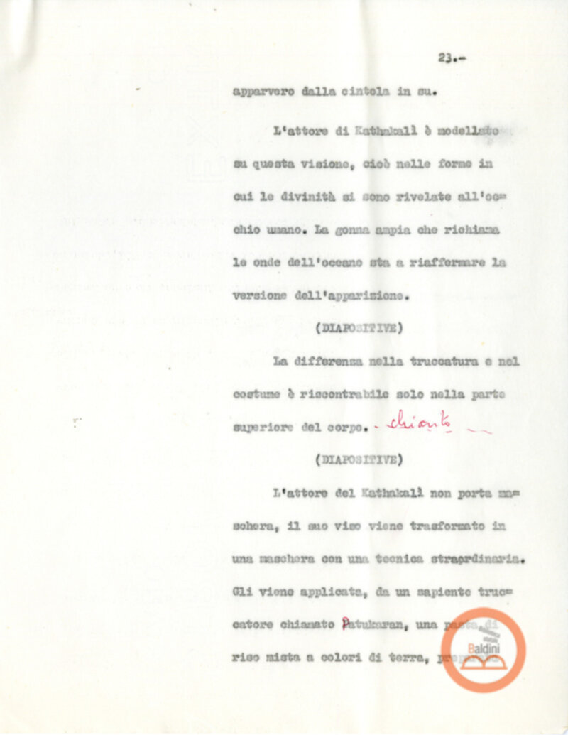 Danza indiana del katakali