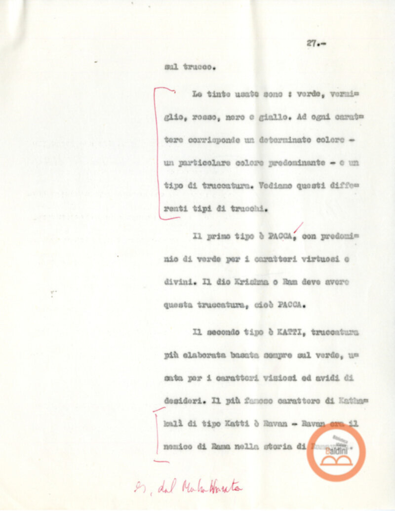 Danza indiana del katakali