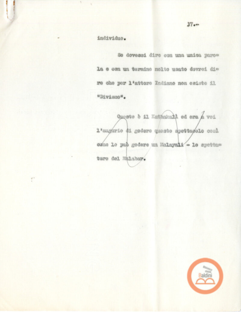 Danza indiana del katakali