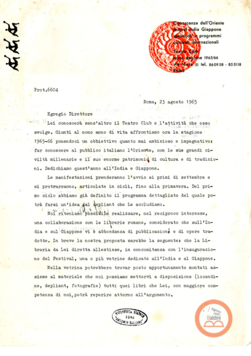 Stagione 1965-1966 - Festival dell'Oriente