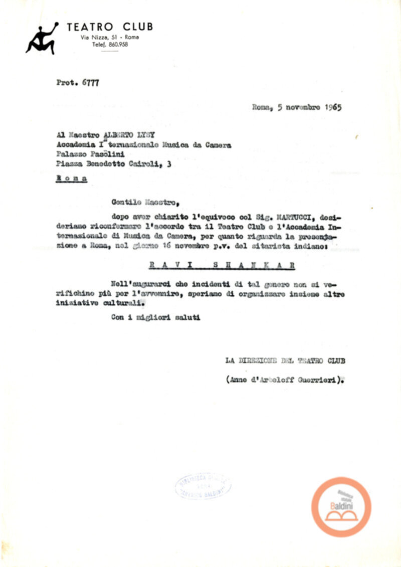 Concerto di Ravi Shankar