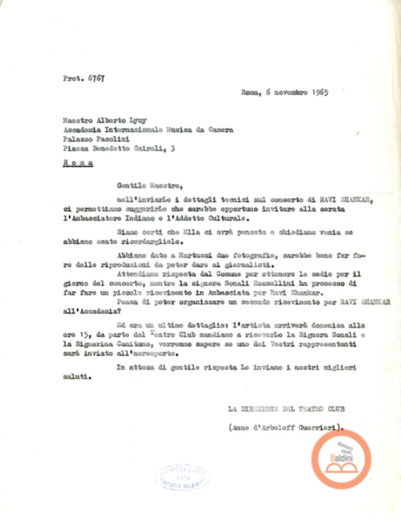 Concerto di Ravi Shankar