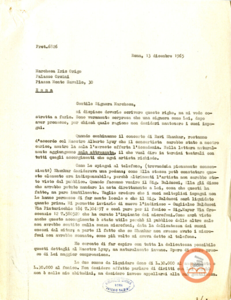 Concerto di Ravi Shankar