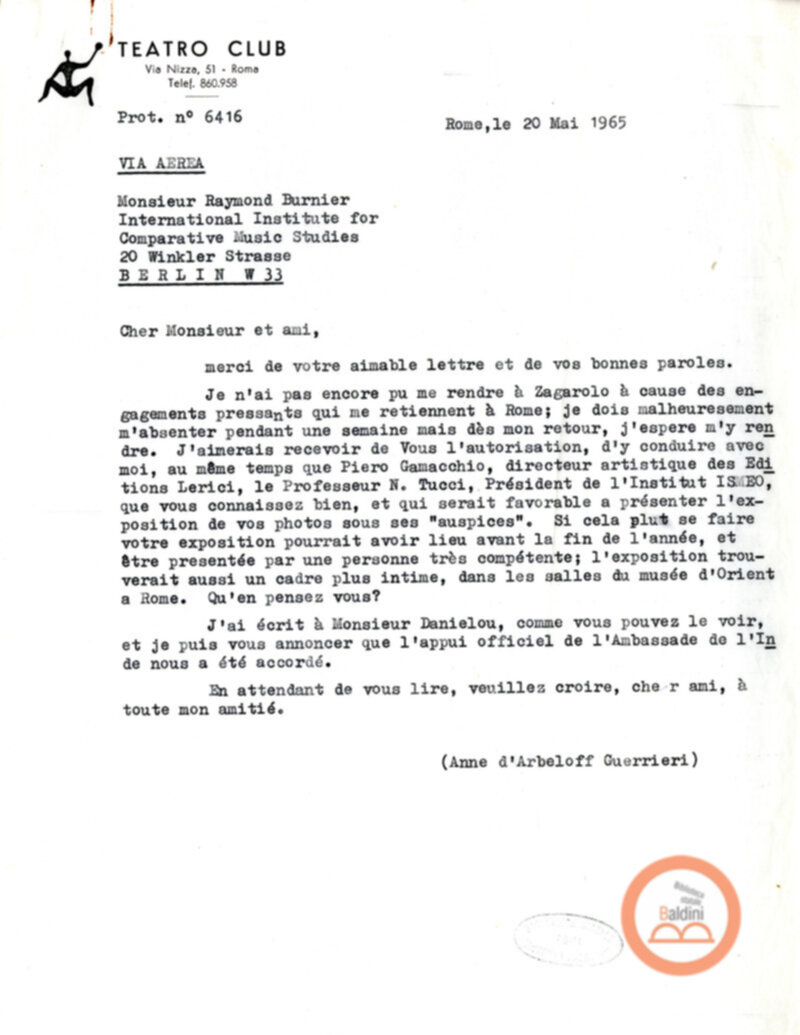Corrispondenza d'Arbeloff - Burnier