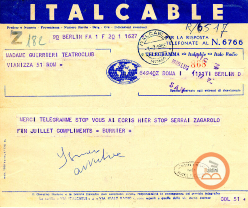 Corrispondenza d'Arbeloff - Burnier