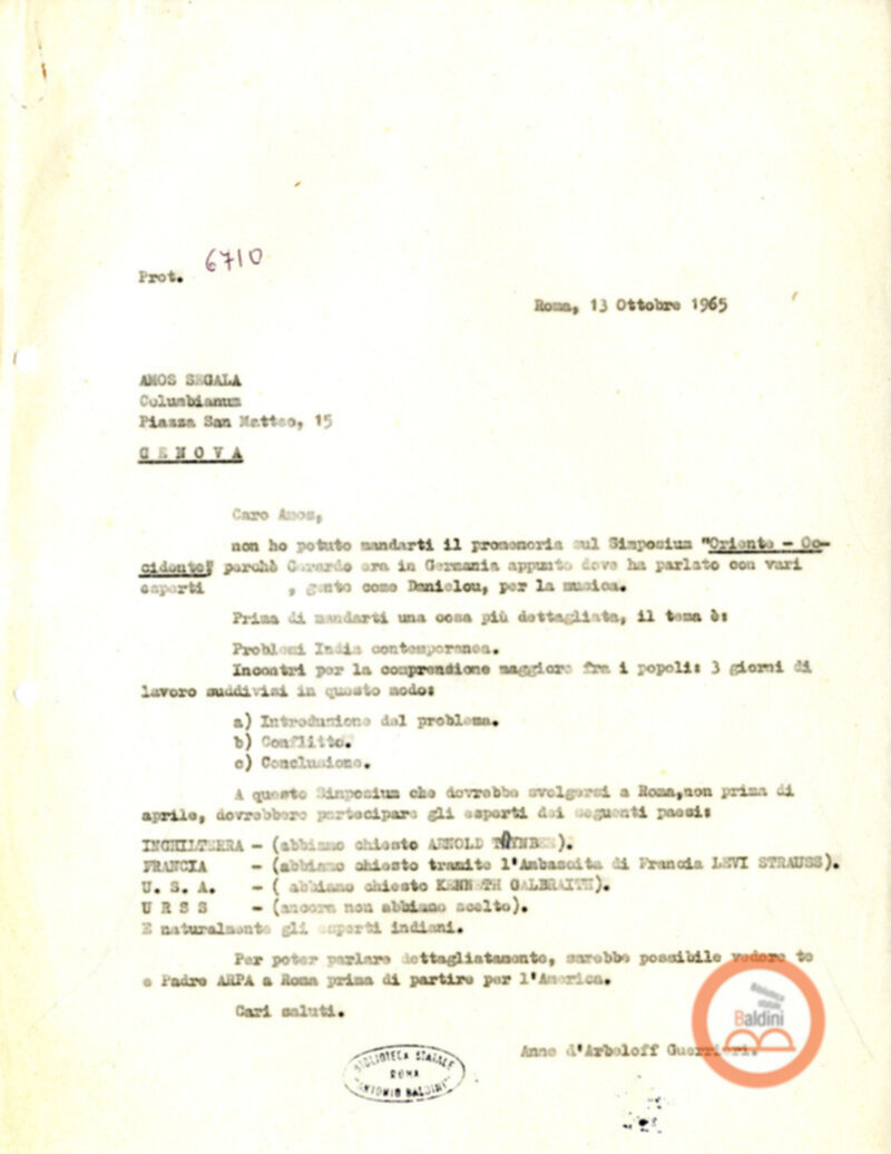 conferenza La vita sociale in Italia